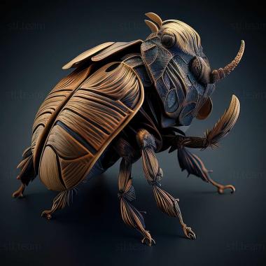 3D модель Brachinus nobilis (STL)